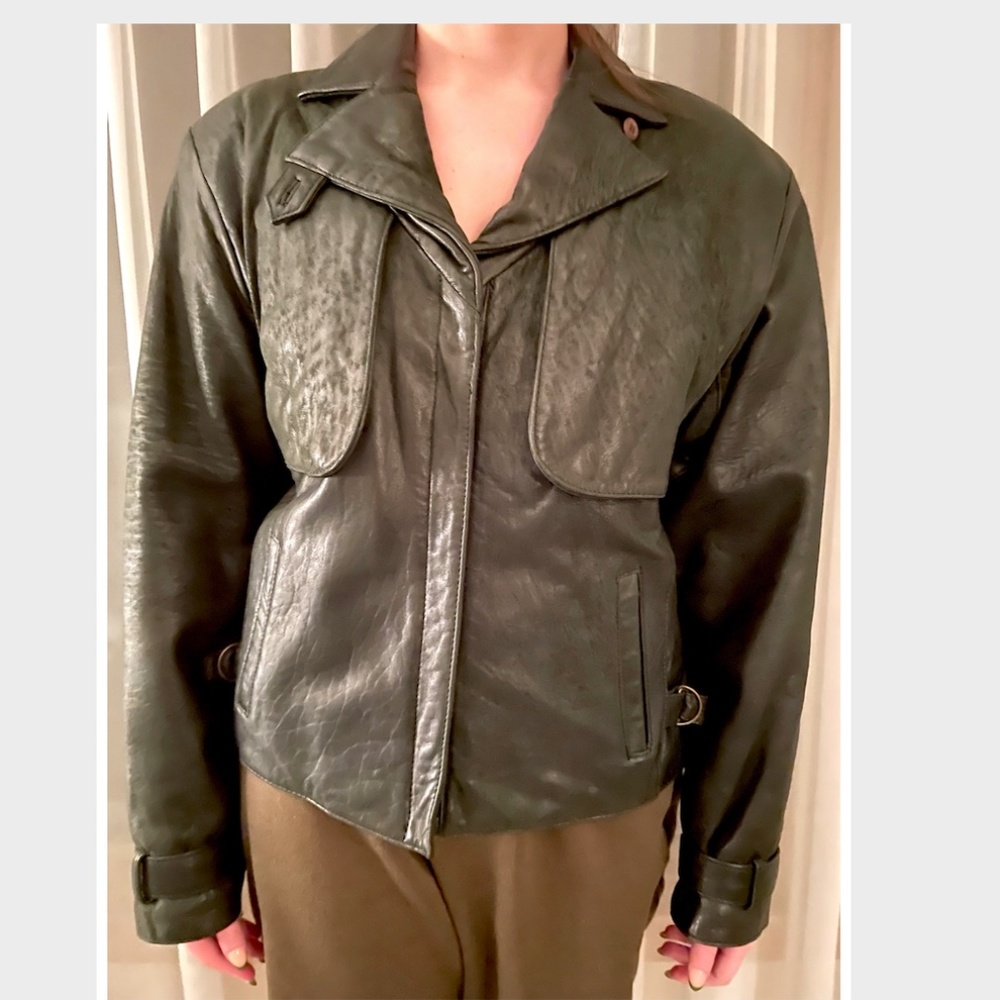 Banana Republic Women's Vintage Leather Jacket - Super Soft Leather - Sz 4